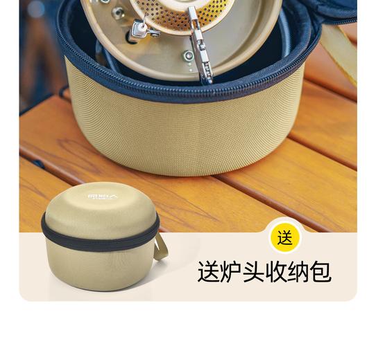 原始人卡式炉户外野营炉具烧水煮茶炉头便携式折叠燃气炉露营炊具煤气